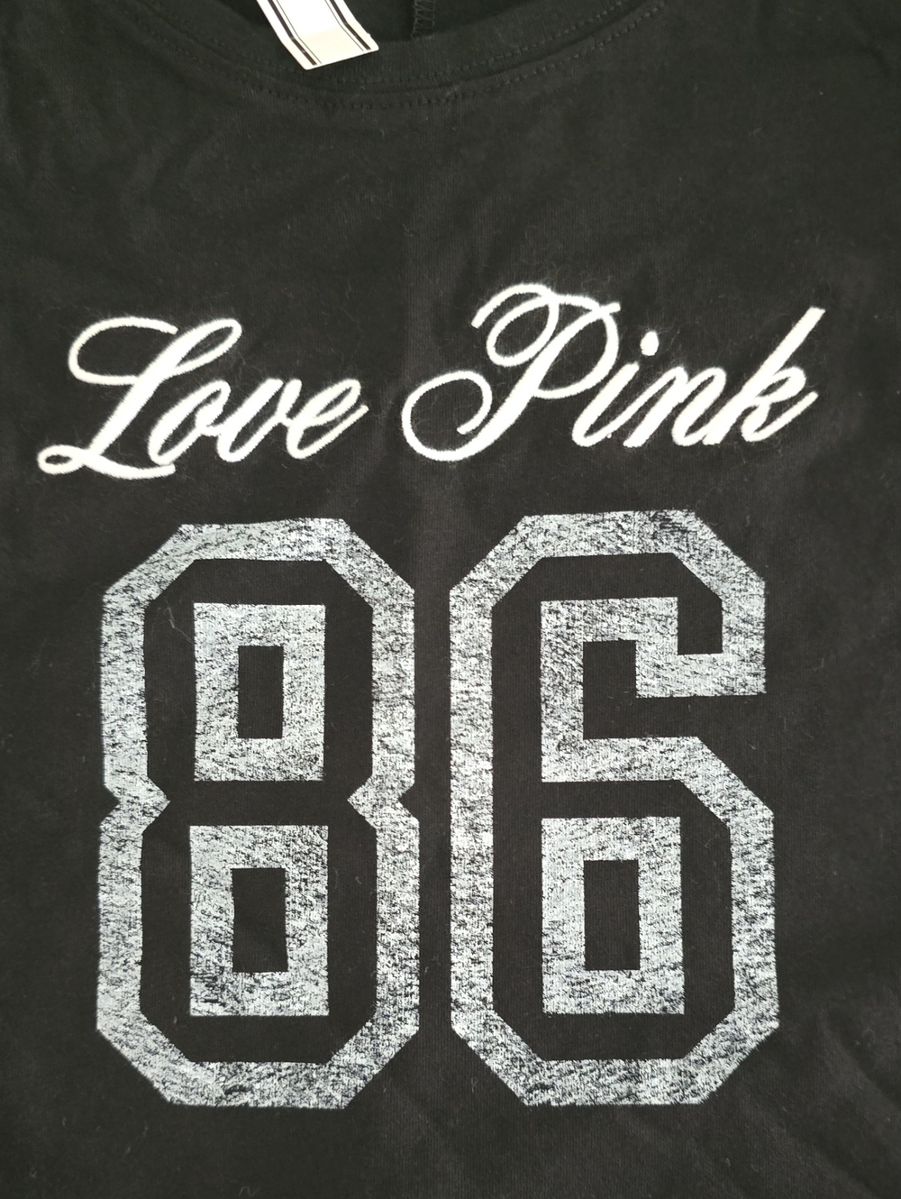 VS PINK Campus Cotton Tank Top Sz XL NWT - Picture 3 of 4